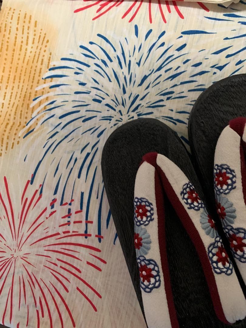 画像四枚目帯締め+画像桃帯色違い赤帯つき◆最高級国産染◆高級綿変わり織り◆