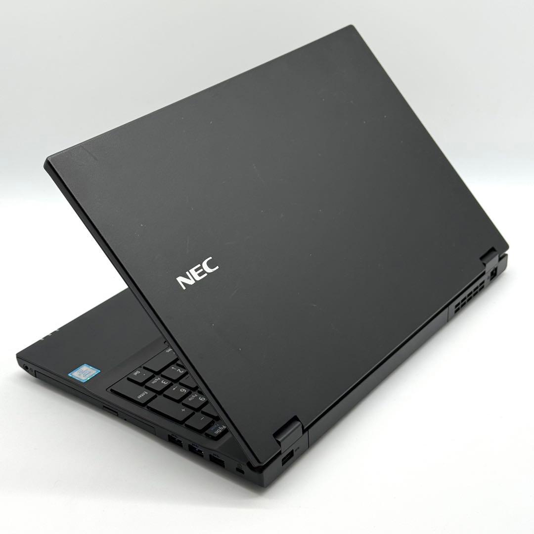 NECノートパソコン i7 16GB 新品SSD512 カメラ DVD テストA