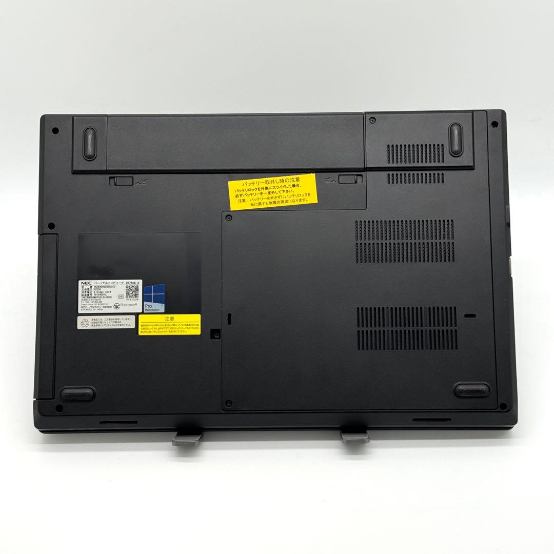 NECノートパソコン i7 16GB 新品SSD512 カメラ DVD テストA