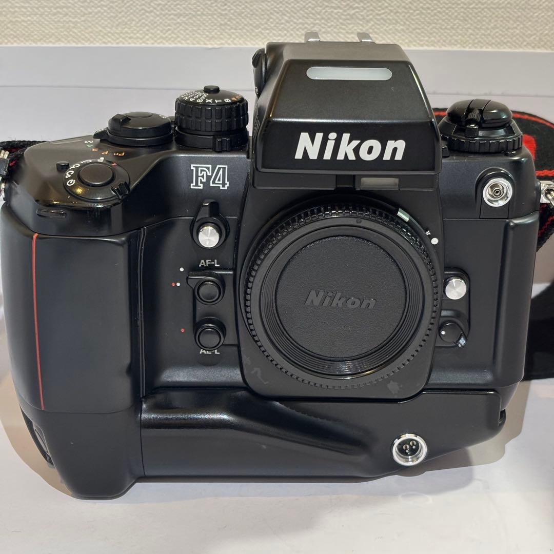 Nikon F4S ボディ MB-21 一眼レフ フィルムカメラ シャッターOK