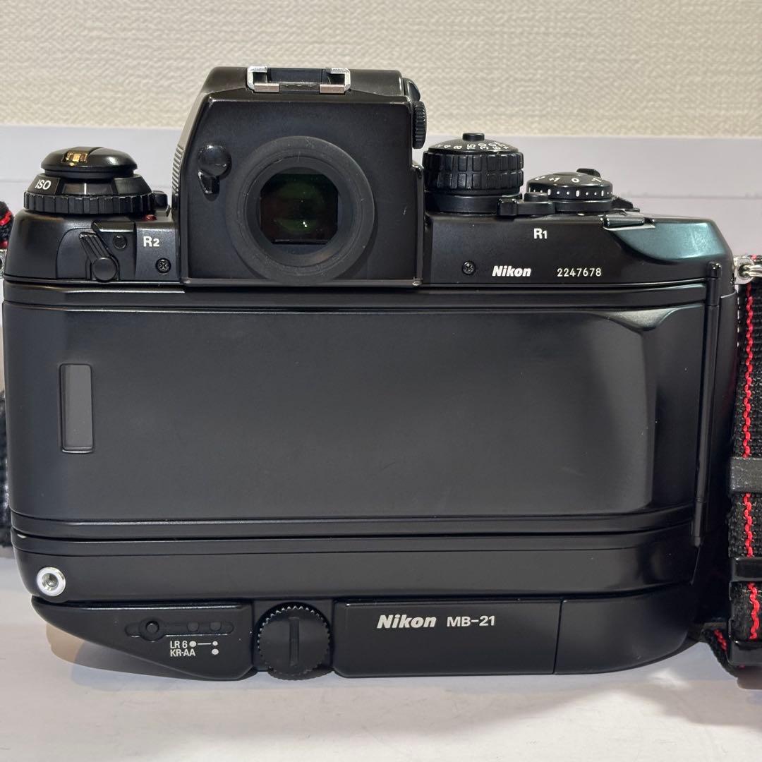 Nikon F4S ボディ MB-21 一眼レフ フィルムカメラ シャッターOK