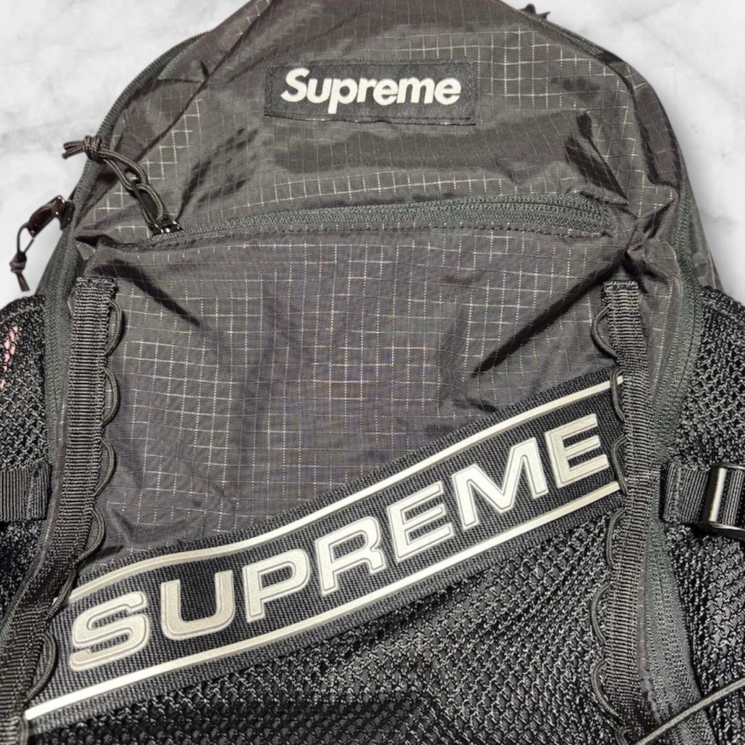 【Supreme】Backpack 2023FW”Black “