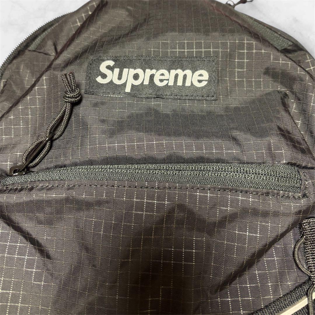 【Supreme】Backpack 2023FW”Black “
