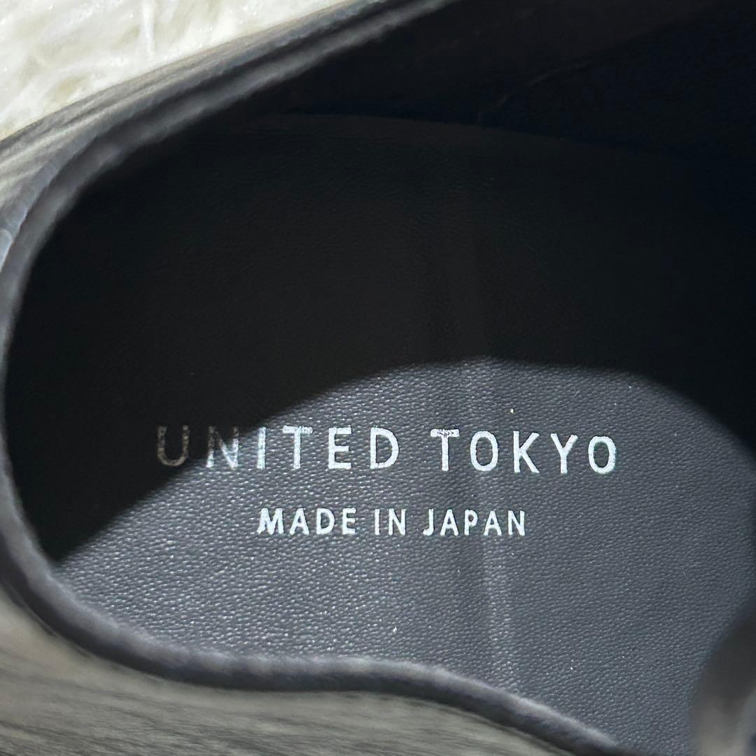 極美品✨ ユナイテッドトウキョウ ビブラムソール ビジネスシューズ 冠婚葬祭