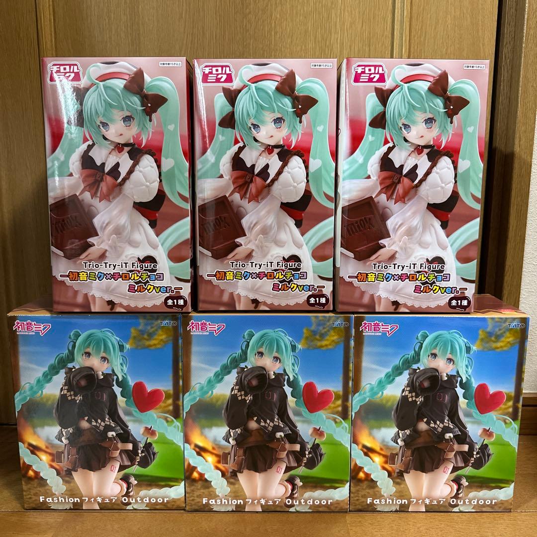 初音ミク　フィギュア　全６体