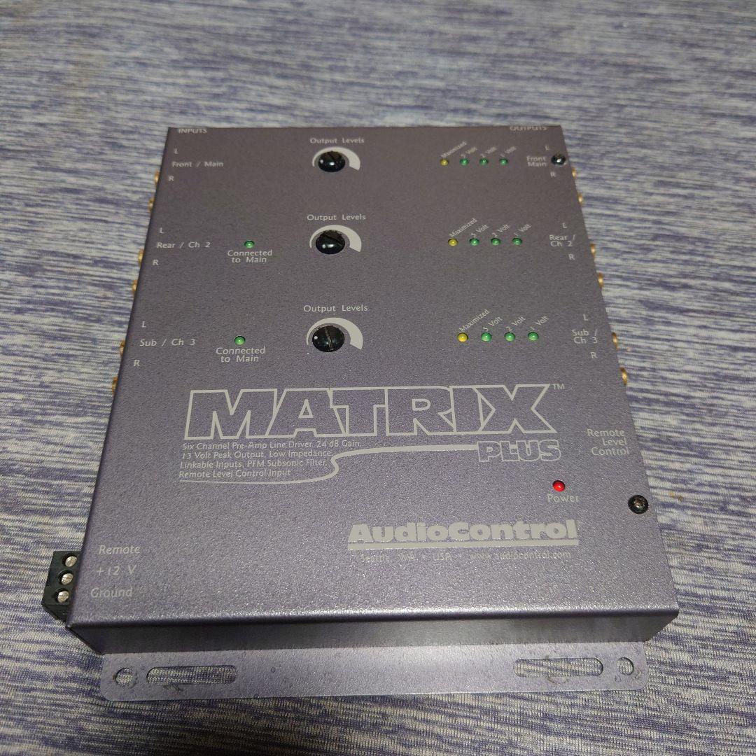 じ*ん様 AudioControl MATRIX PLUS ラインドライバー