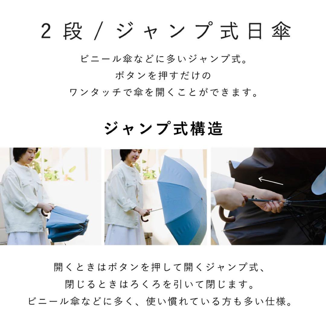 折りたたみ傘 「最高水準の日傘」COKAGE+木手元ジャンプ折