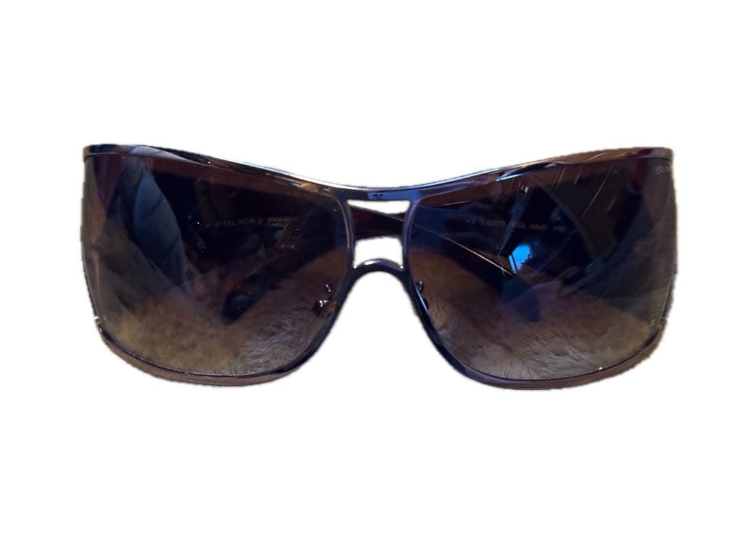 【美品】POLICE ポリス サングラス イタリア製 ケース付 S8297S