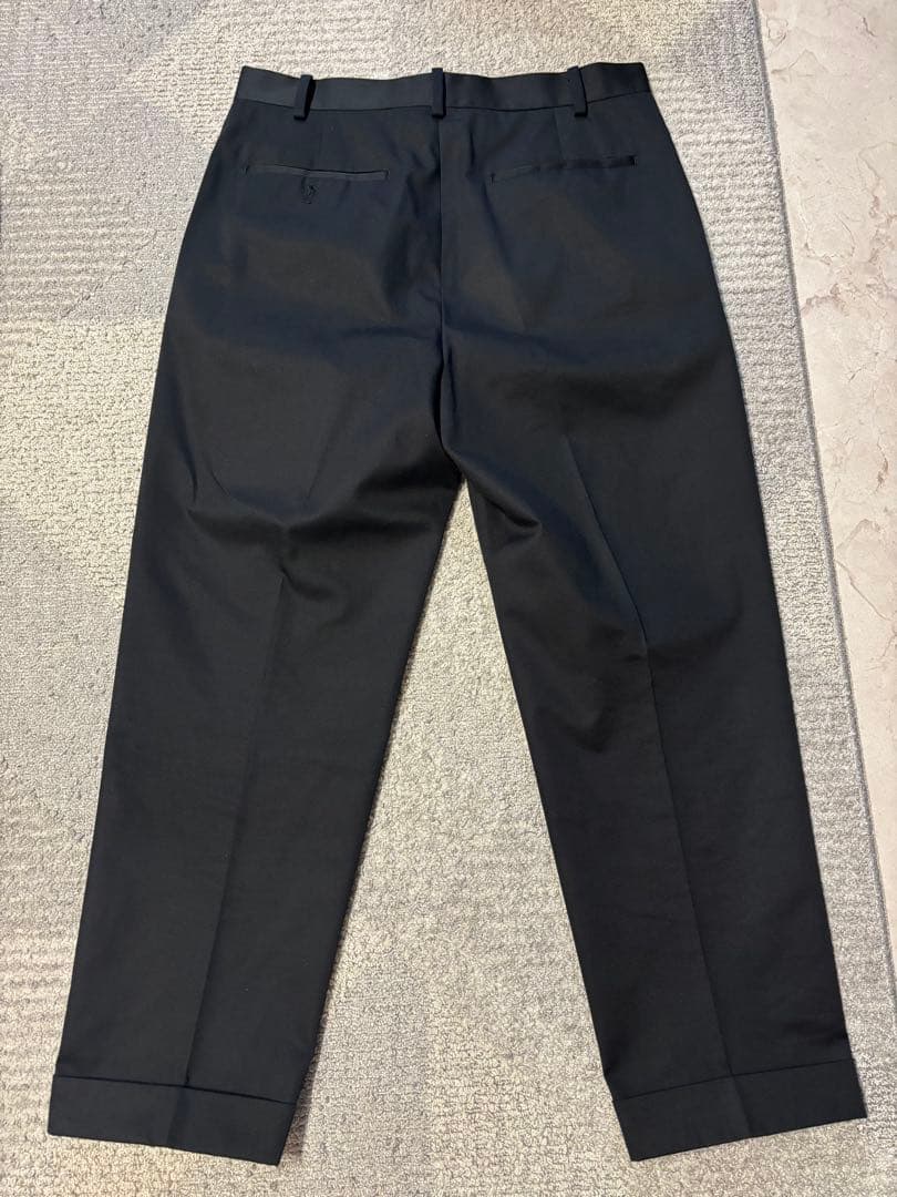 ワコマリア　ブラック チノ　ワークパンツ　L ニューイヤー限定