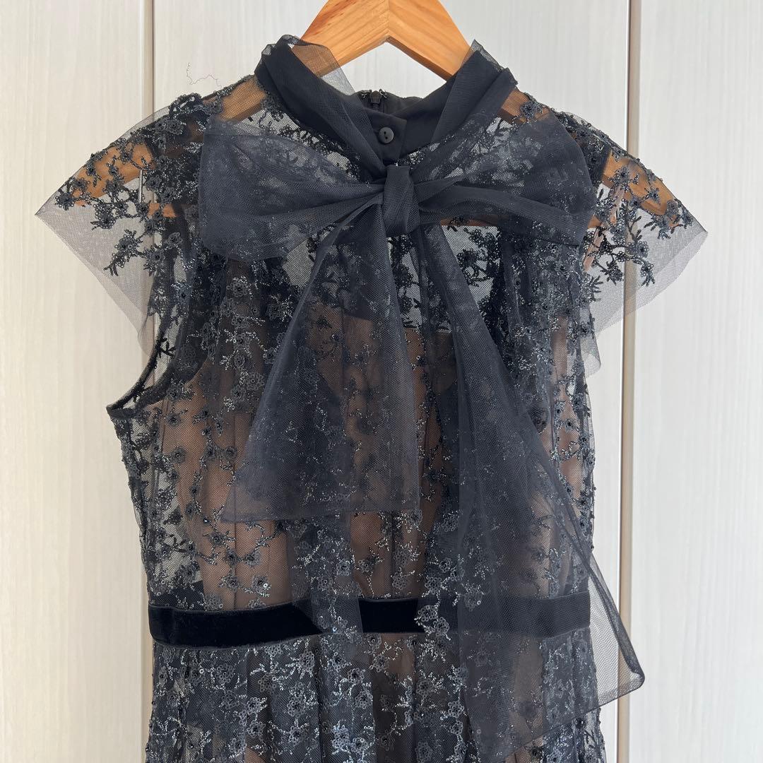 FRAYI.D フレイアイディーグリッターシークインドレス