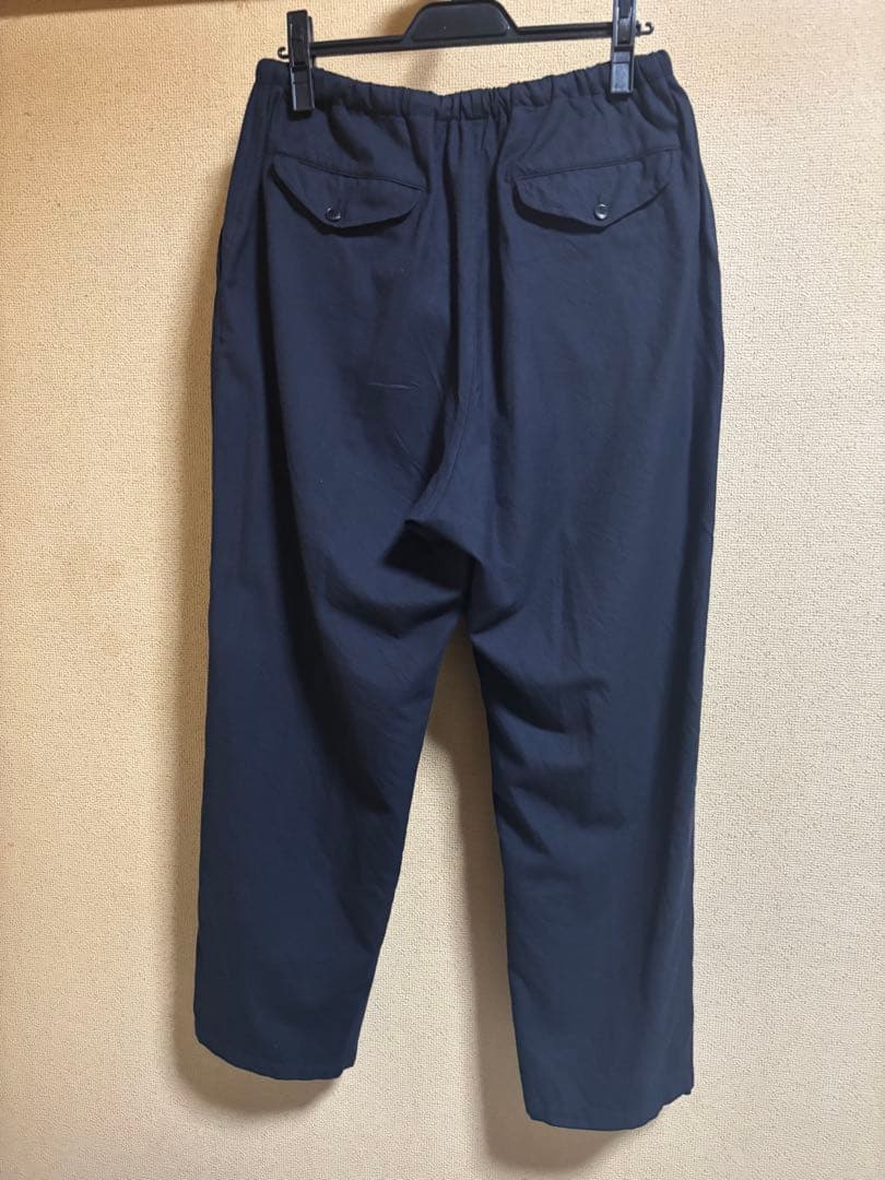 COMOLI 21AWウールフラノスタンドカラージャケットセットアップ