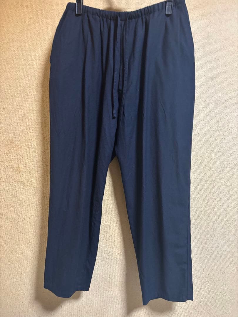 COMOLI 21AWウールフラノスタンドカラージャケットセットアップ