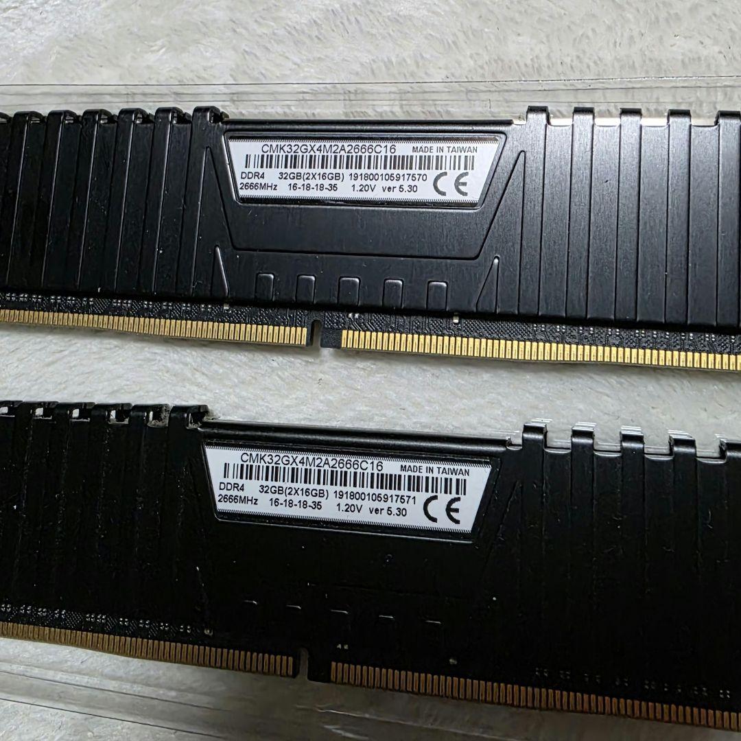 メモリー Corsair DDR4 PC4-21300 32GB