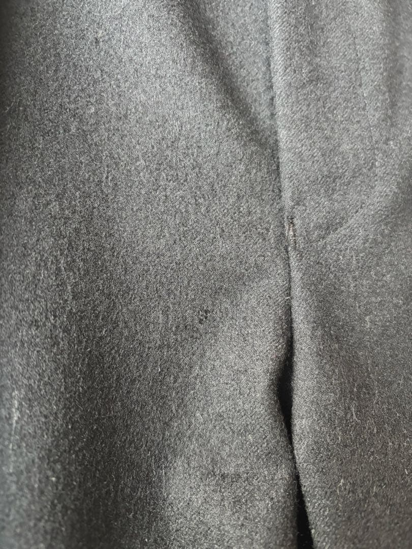 マーカウェア　FRONT PLEATS PEGTOP ウール フランネル　黒