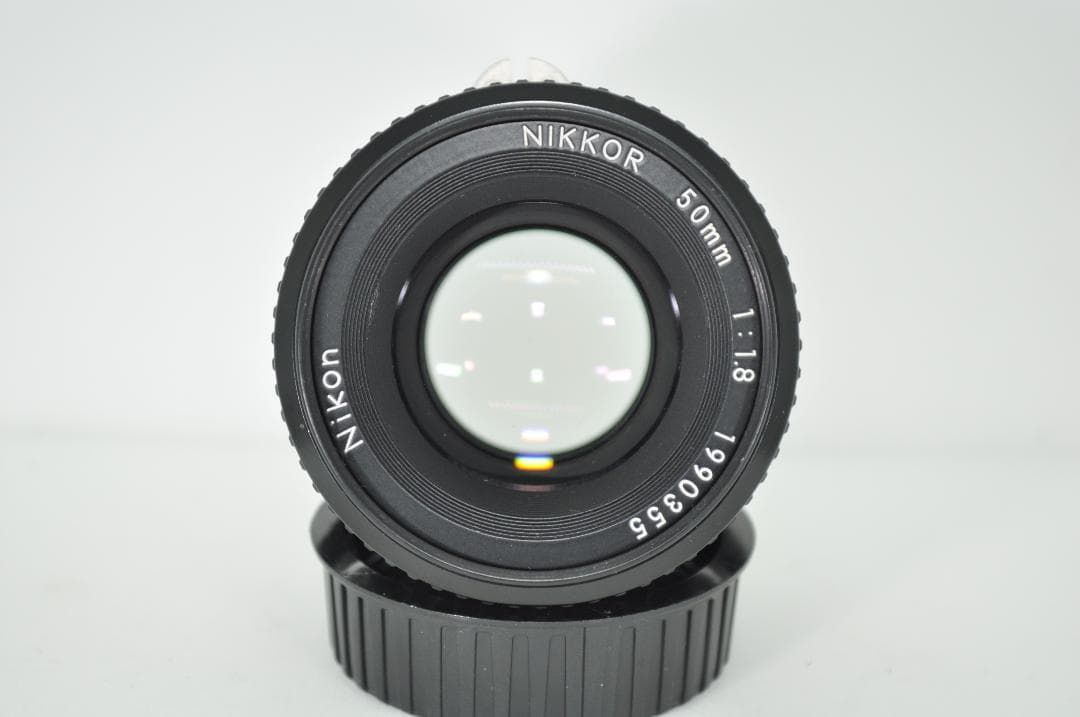 極美品　Nikon ニコン Ai NIKKOR 50mm F1.8単焦点レンズ