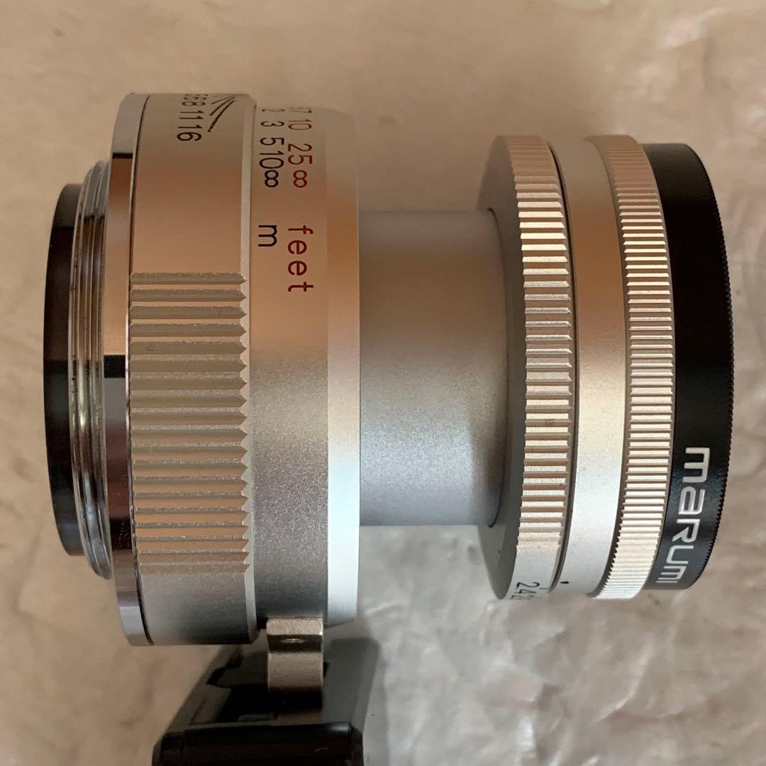 KONICA HEXANON LENS 50mm F2.4 Lマウント L39