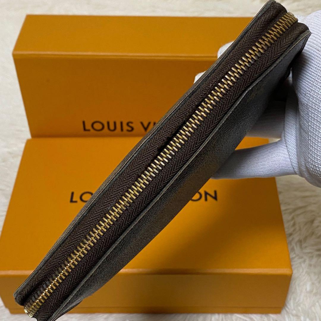 ルイヴィトン　ジッピーウォレット　モノグラム　長財布　ラウンドジップ