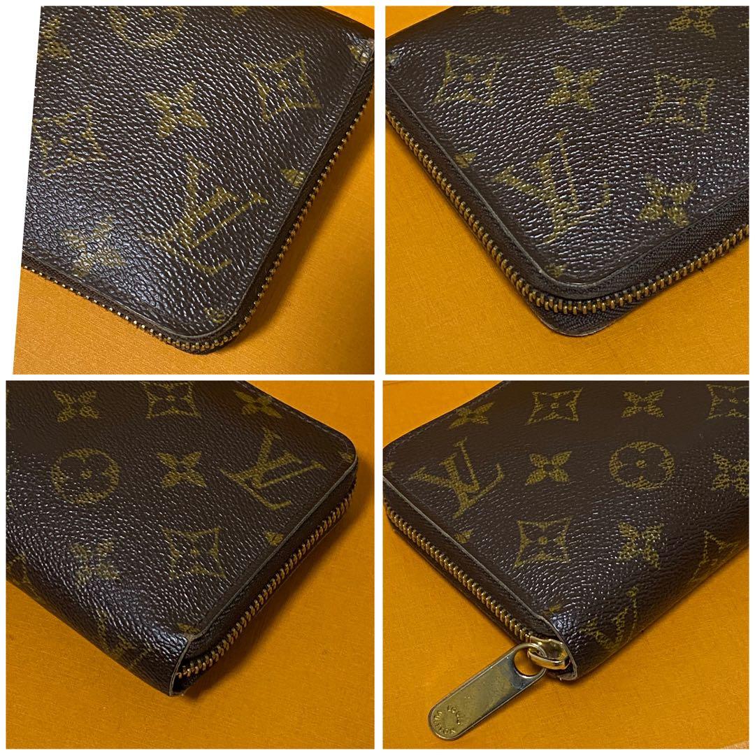 ルイヴィトン　ジッピーウォレット　モノグラム　長財布　ラウンドジップ