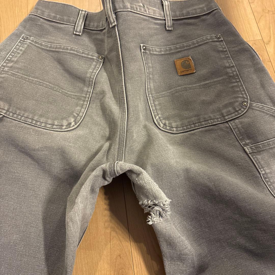 あ*な様 carhartt ダブルニーパンツ‼︎‼︎グレー カーゴパンツ　34イ