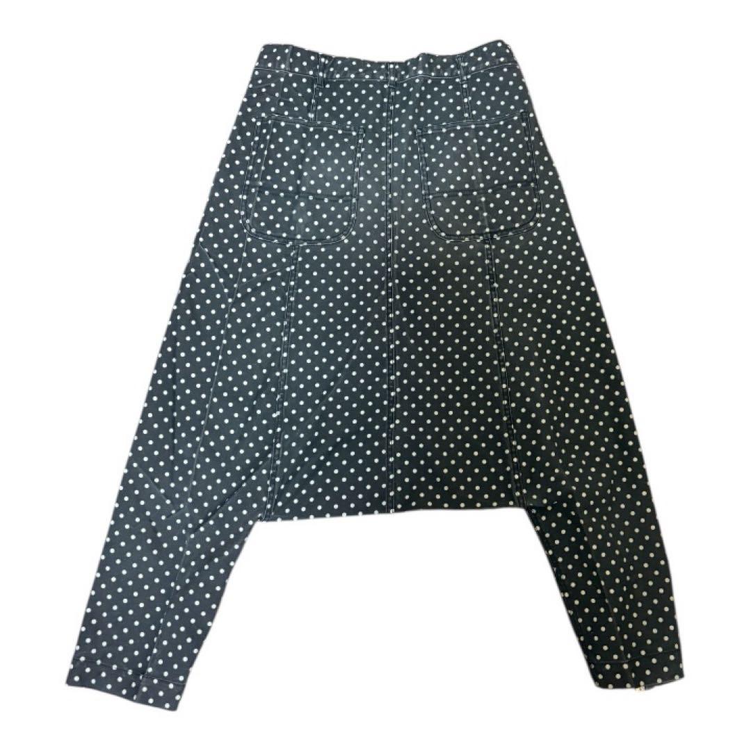 BLACK COMME des GARÇONS ドット柄サルエルパンツ M