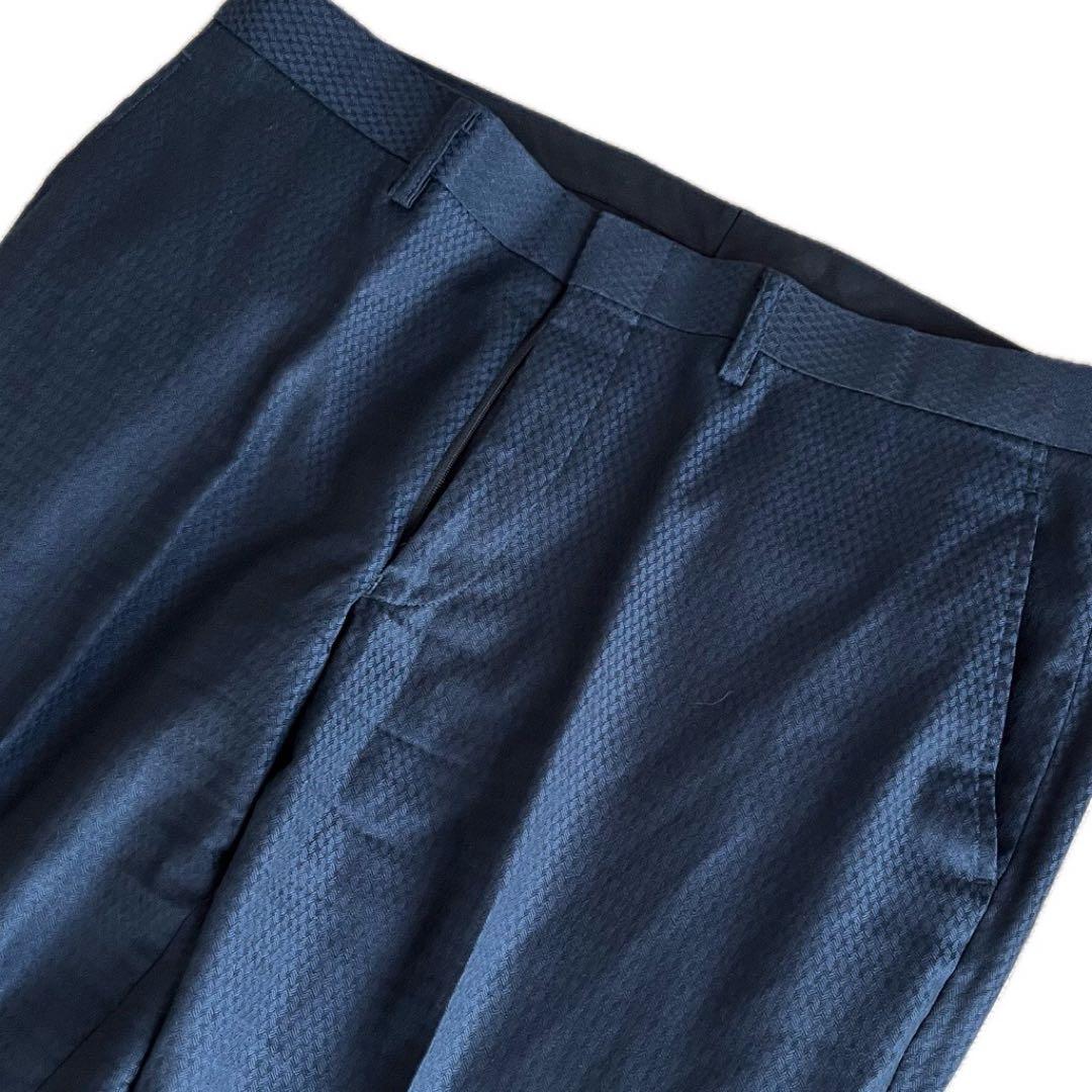 ✨現行✨美品✨ダーバン×REDA シャイニングヘリンボーン スーツ AB5 濃紺