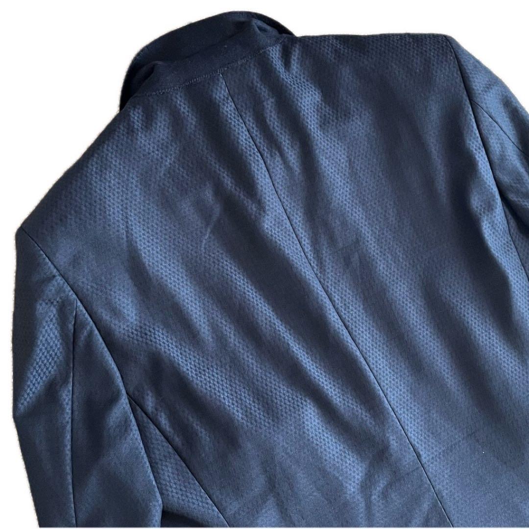 ✨現行✨美品✨ダーバン×REDA シャイニングヘリンボーン スーツ AB5 濃紺