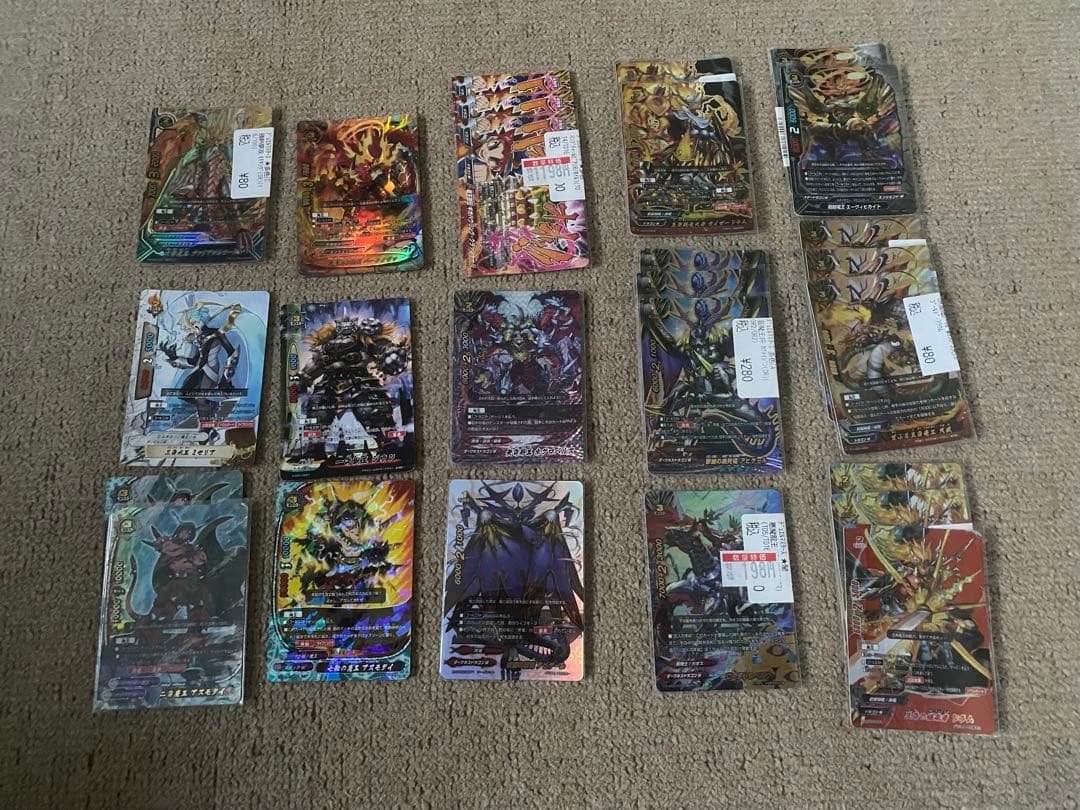 バディファイト トレーディングカード多数