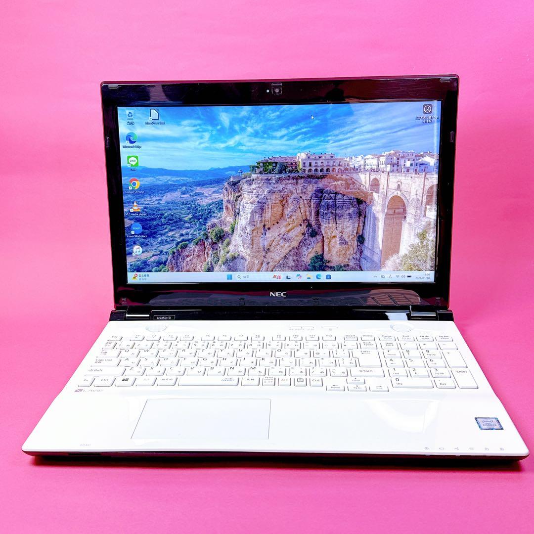 新品SSD⭐️8GB windows11 core i3 ノートパソコン カメラ