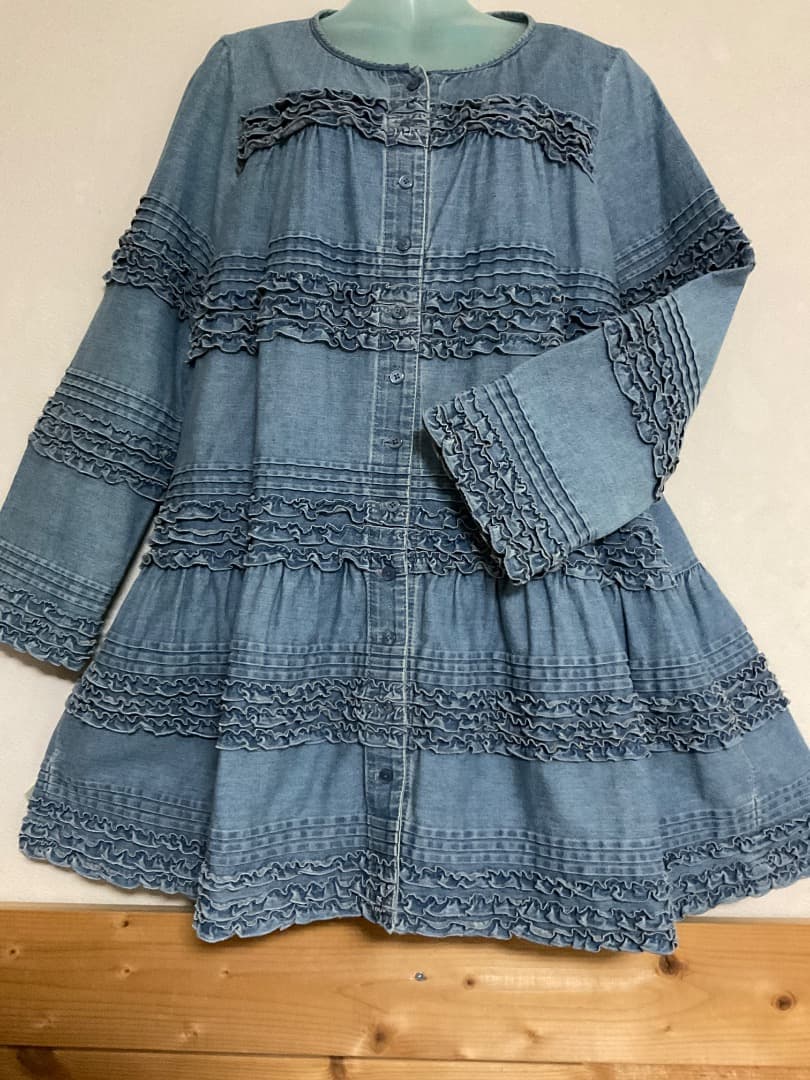 ピンクハウス　デニムワンピースコート