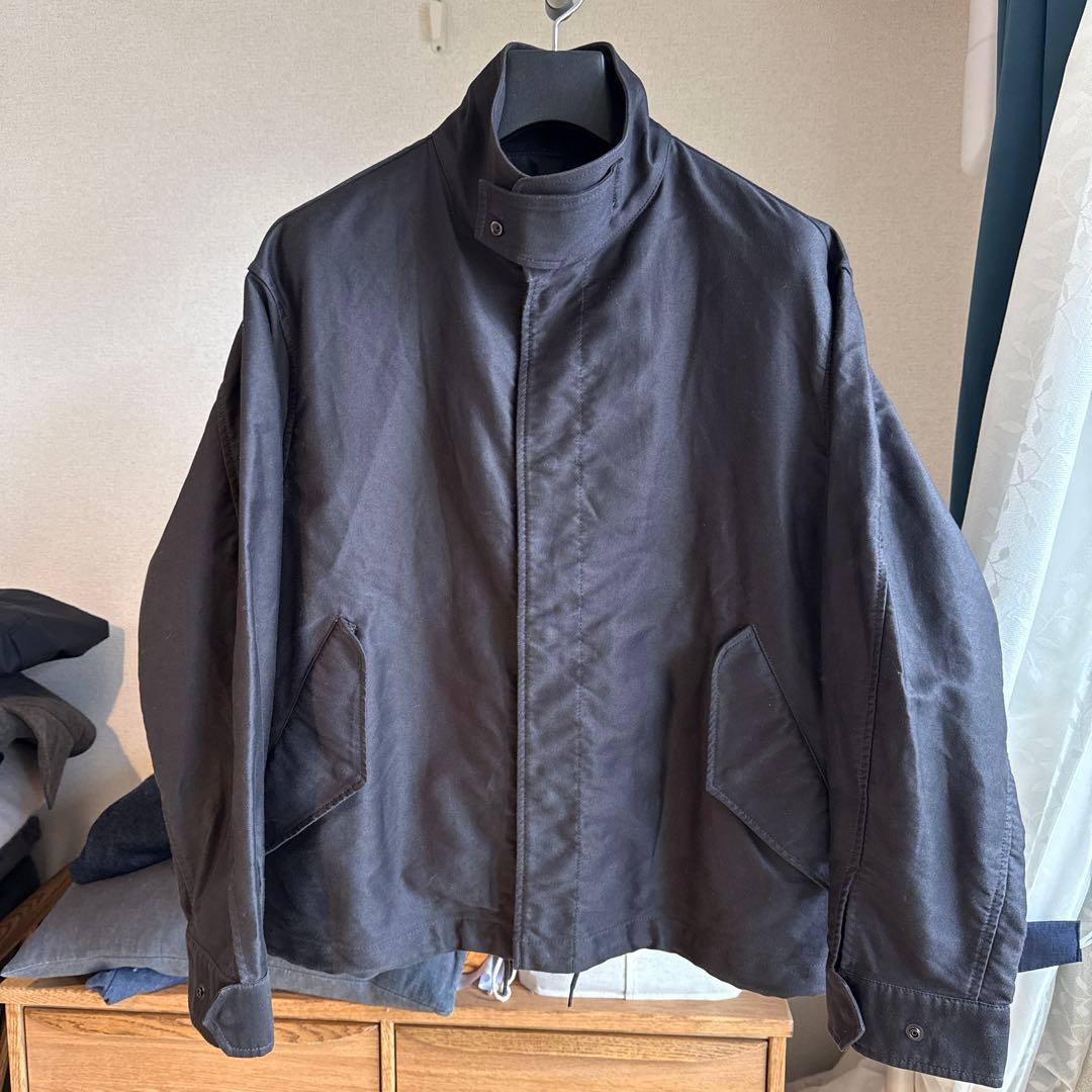 marka FIELD JACKET SHORT コットンモールスキン