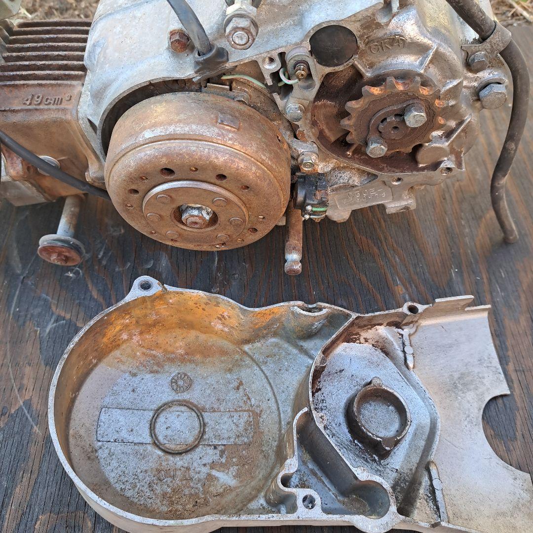 ホンダ C50カブ エンジン キャブレター付き ジャンク