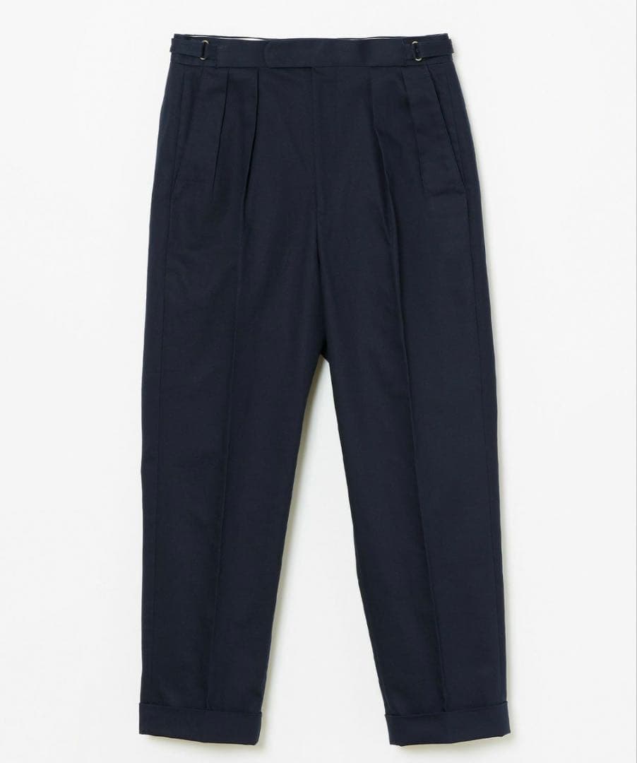 BRITISH MADE【オフィサーパンツ ポーツマス】ダークネイビー Lサイズ