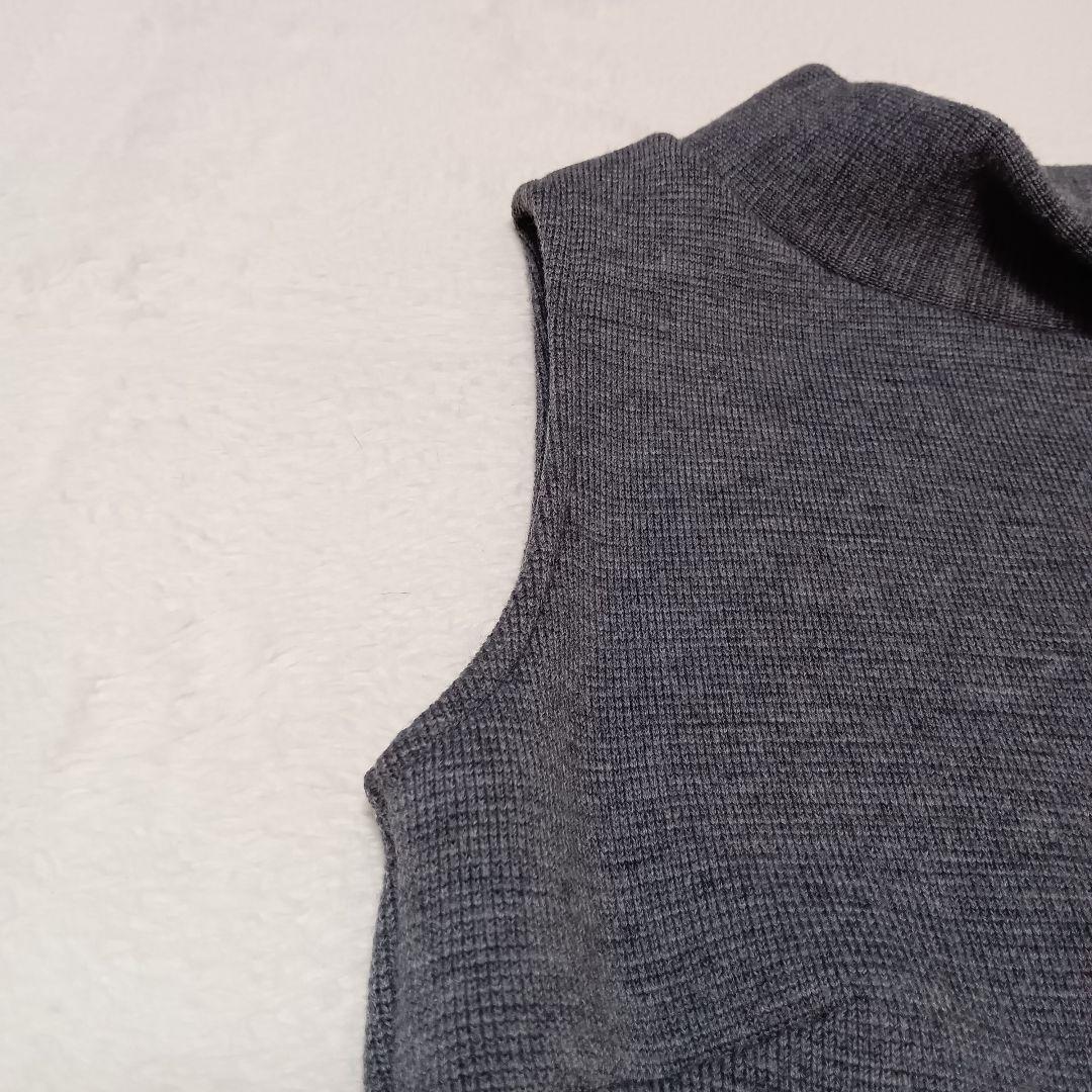 BURBERRY　バーバリーブルーレーベル　ニットワンピース　ドッキング　ベルト