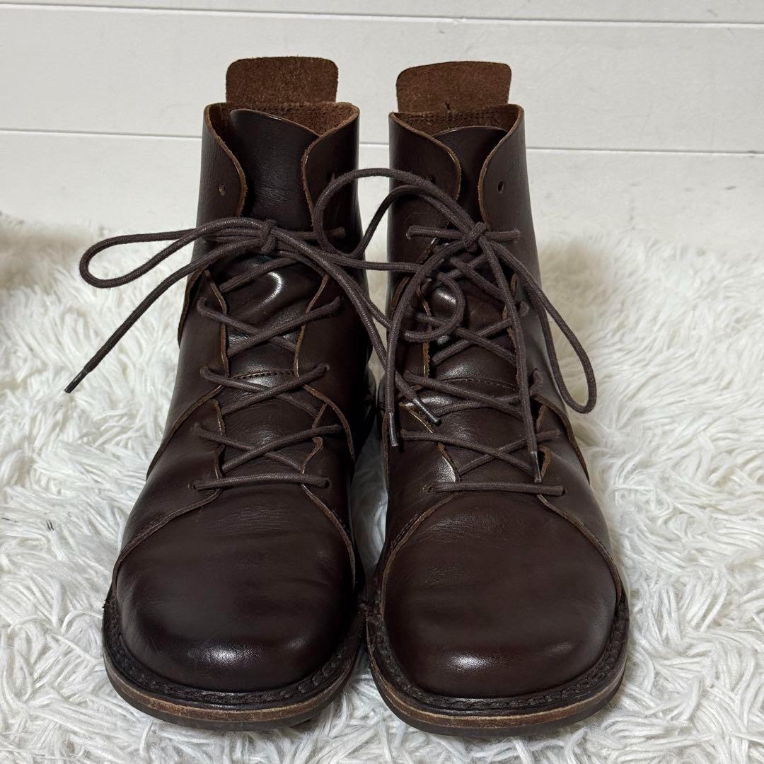 極美品✨trippen NOMAD WAW カーフレザー　ブーツ 38 ドイツ製