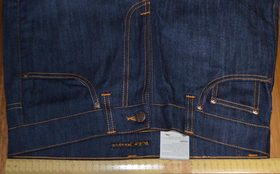 新品 Nudie Jeans Lean Dean Dry Ecru 30/30