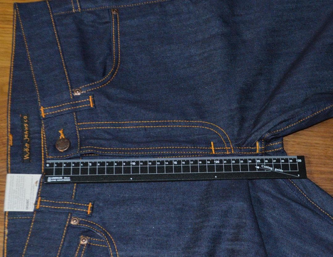 新品 Nudie Jeans Lean Dean Dry Ecru 30/30