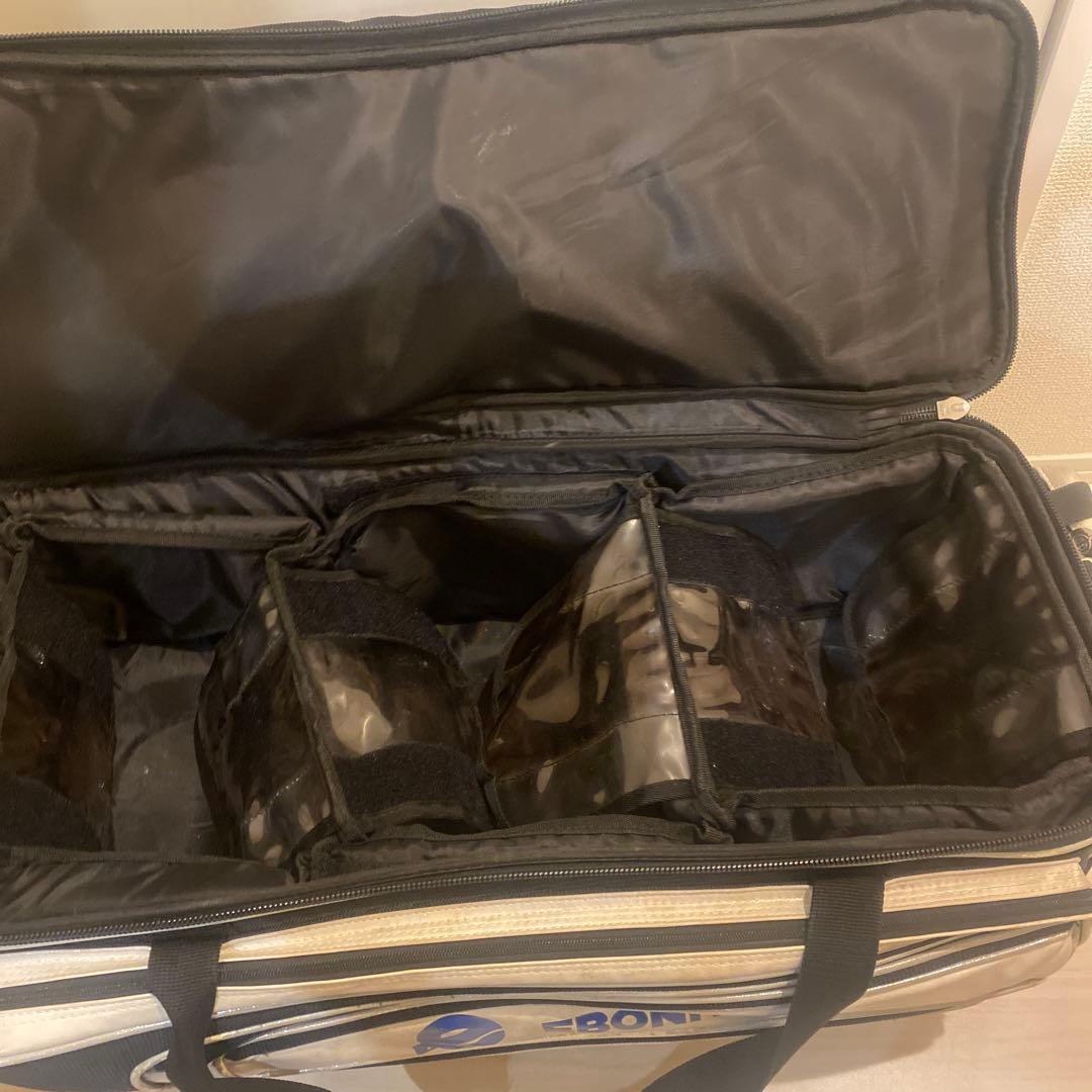 エボナイト　3個入れボールバック