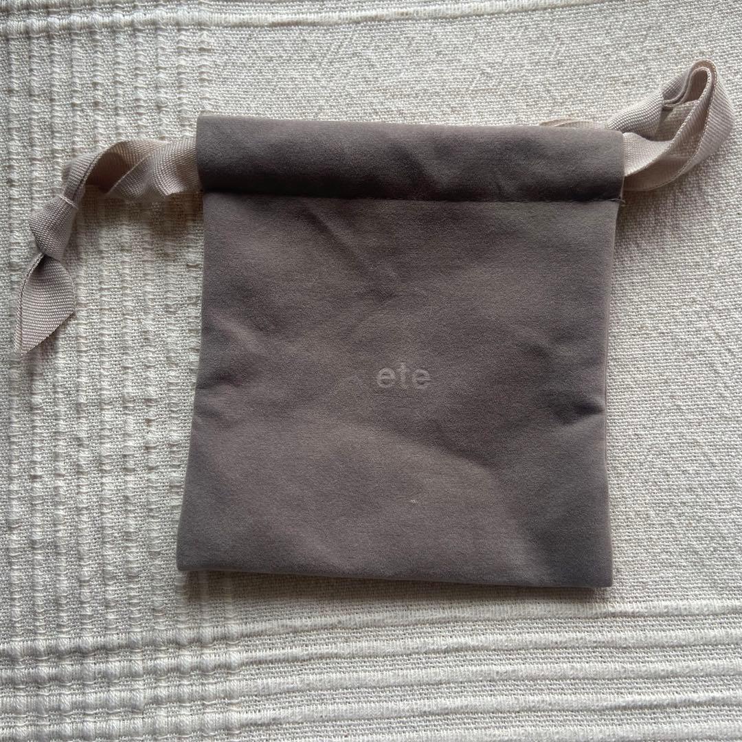 ete⭐︎ フープピアス片耳⭐︎K10イエローゴールド