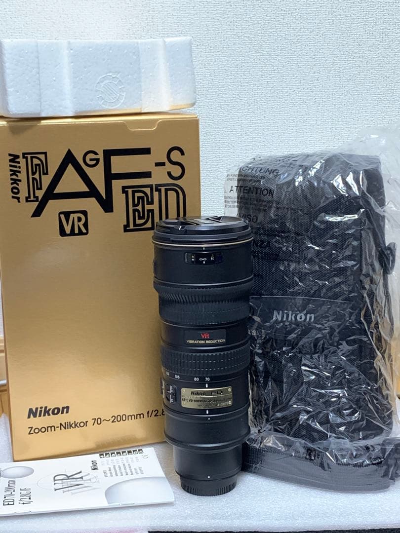 レンズ(ズーム) NIKON AF S VR 70-200mm 2.8 G