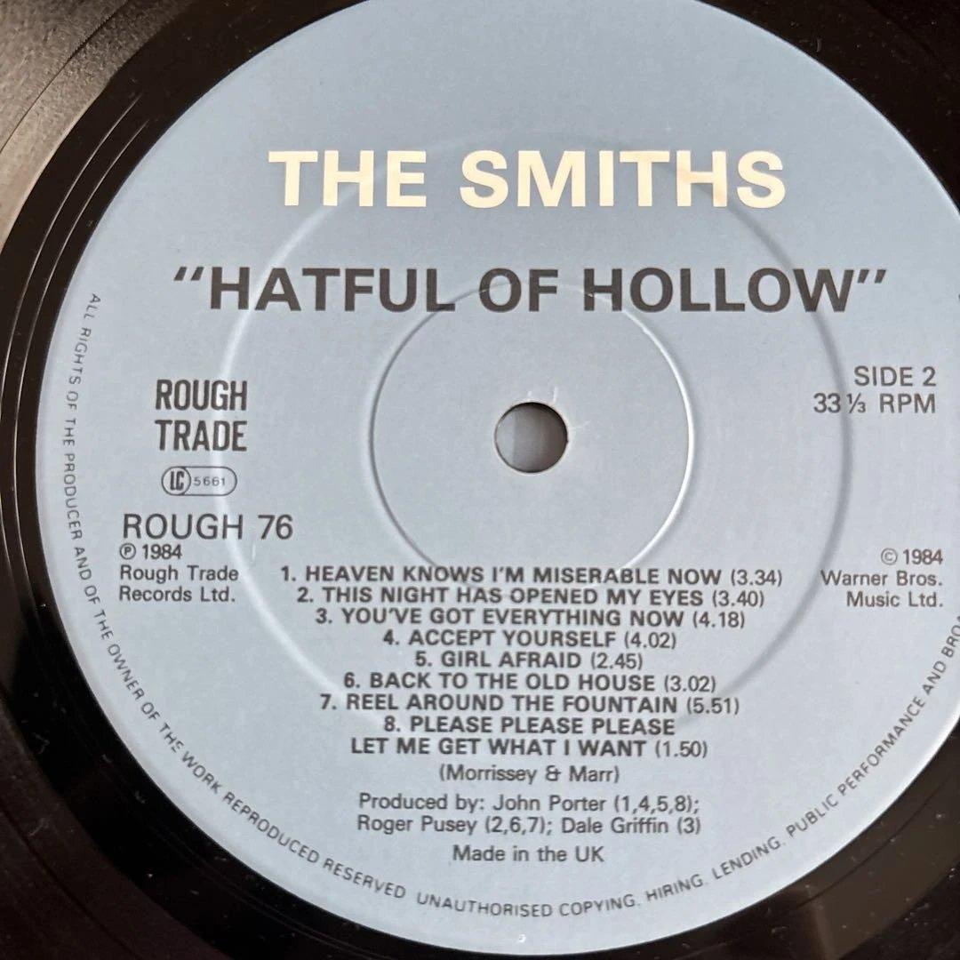 洋楽 The Smiths Hatful Of Hollow LP