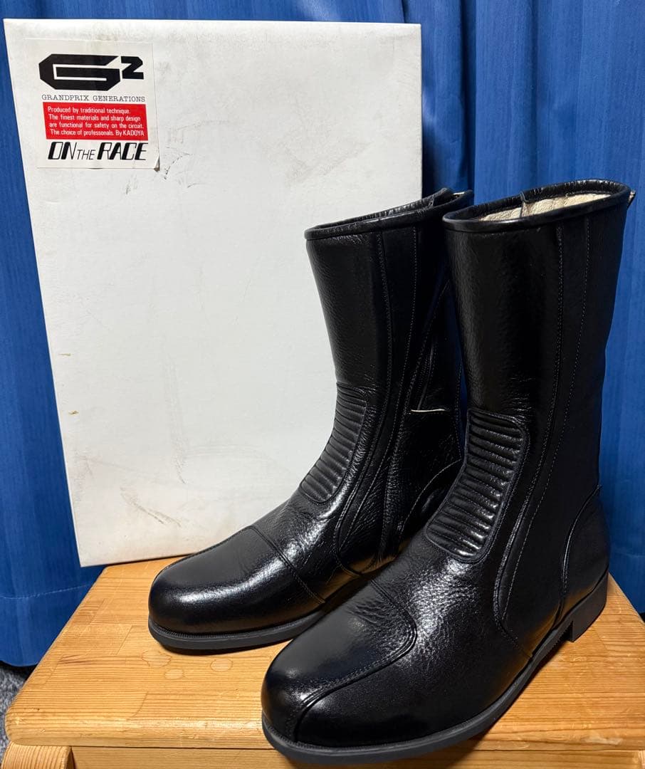 未使用品 KADOYA カドヤ G2 4012 ライディングブーツ 27.5cm