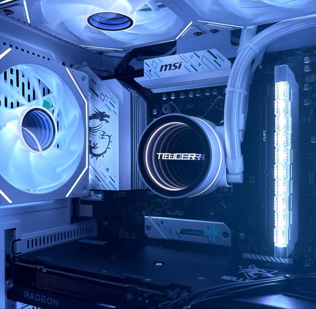 【特価】ゲーミングpc新品RYZEN7 8700f RX9060xtSSD1TB