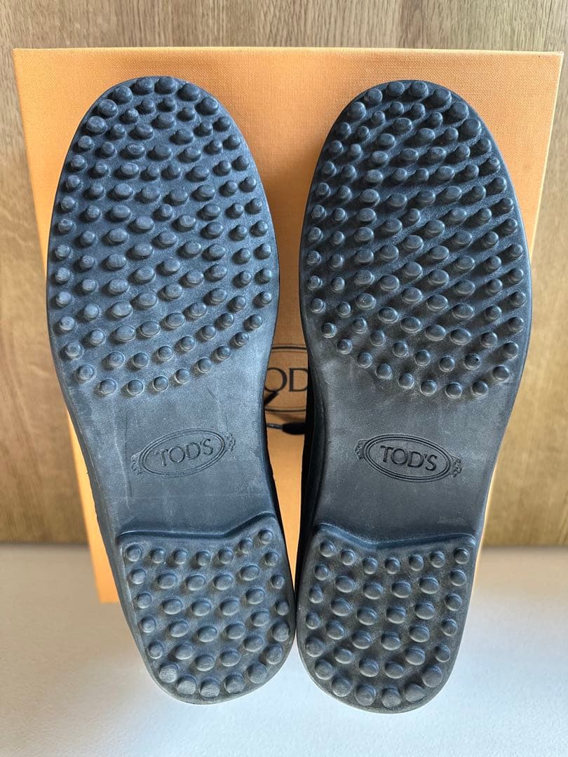 TOD'S MENS ダークブラウン ブーツ(未使用品)