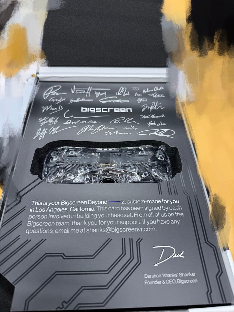 Bigscreen Beyond 2 e アイトラッキングモデル