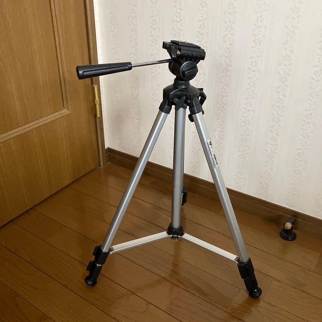 HAKUBA 3段三脚 FT-367    3WAY雲台 アルミ