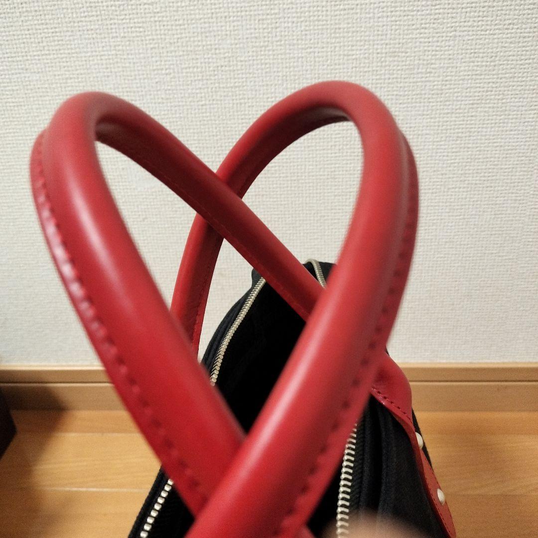 未使用品　日乃本帆布　革持ち手　ビジネスバッグ　トートバッグ