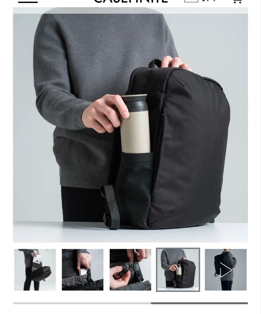 THE TOKYO TECHPACK AIR ブラック 新品未使用