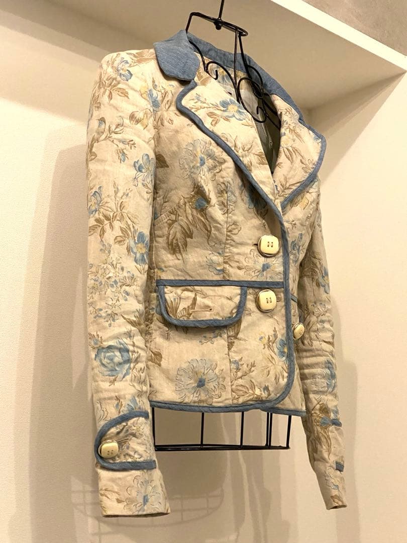 D&G 花柄テーラードジャケット 38