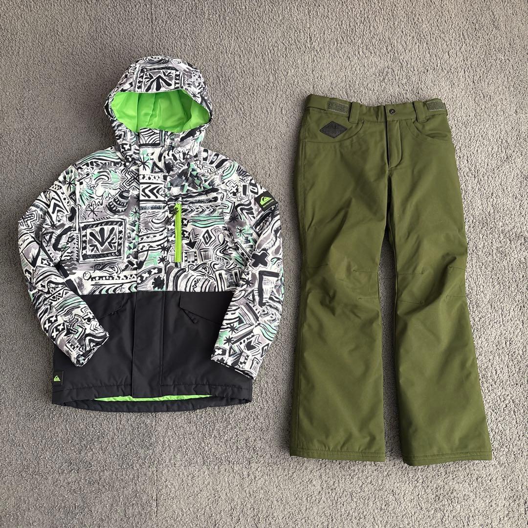 クイックシルバー　オンヨネ　スキーウェアセット　スノボウェア　スノーウェア