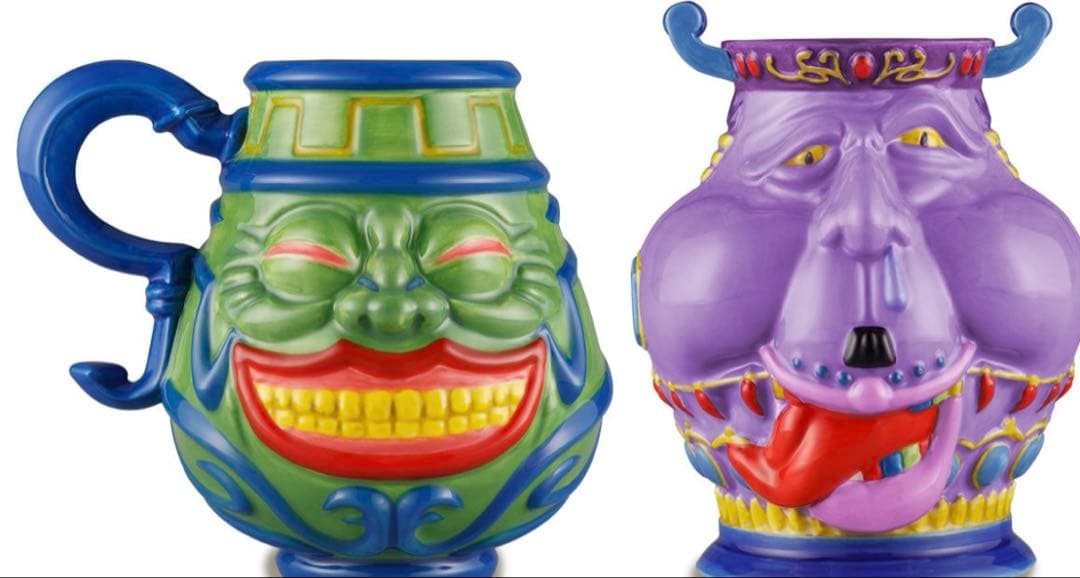 【新品未使用】遊戯王　強欲な壺& 貪欲な壺マグカップ